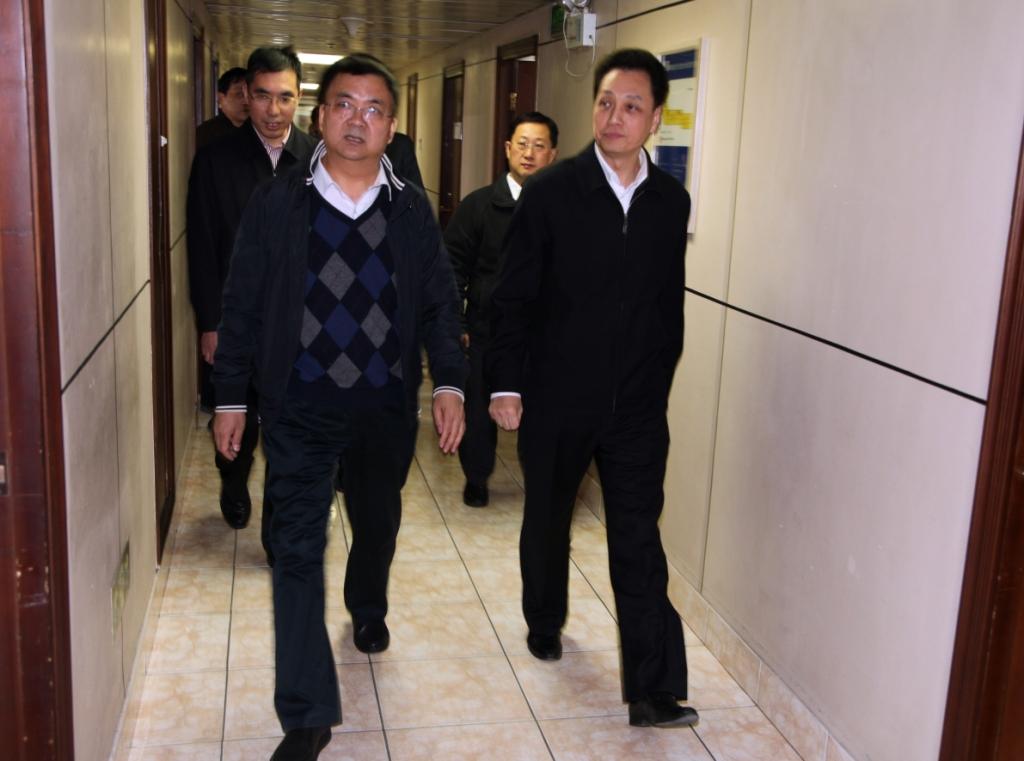 王超副部长到我会看望慰问职工